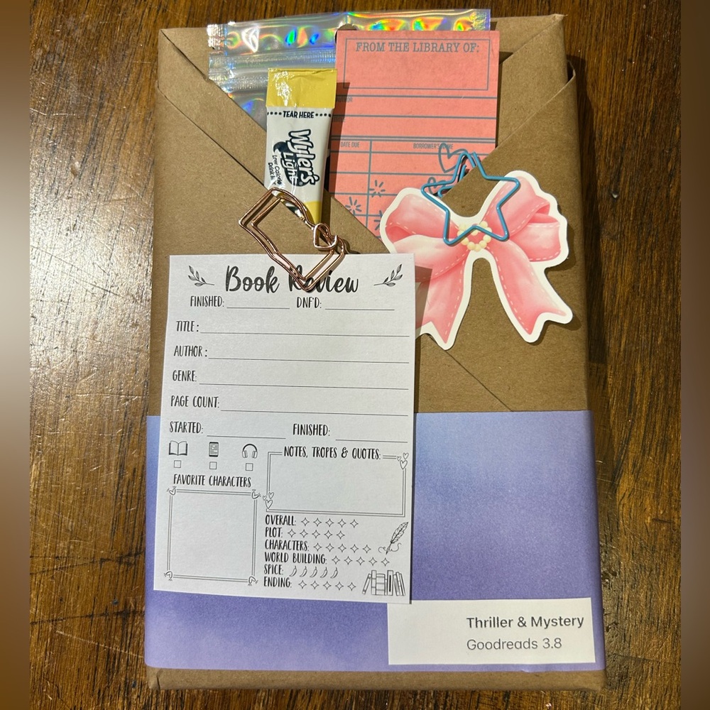 Blind Date With A Book - Thriller & Mystery